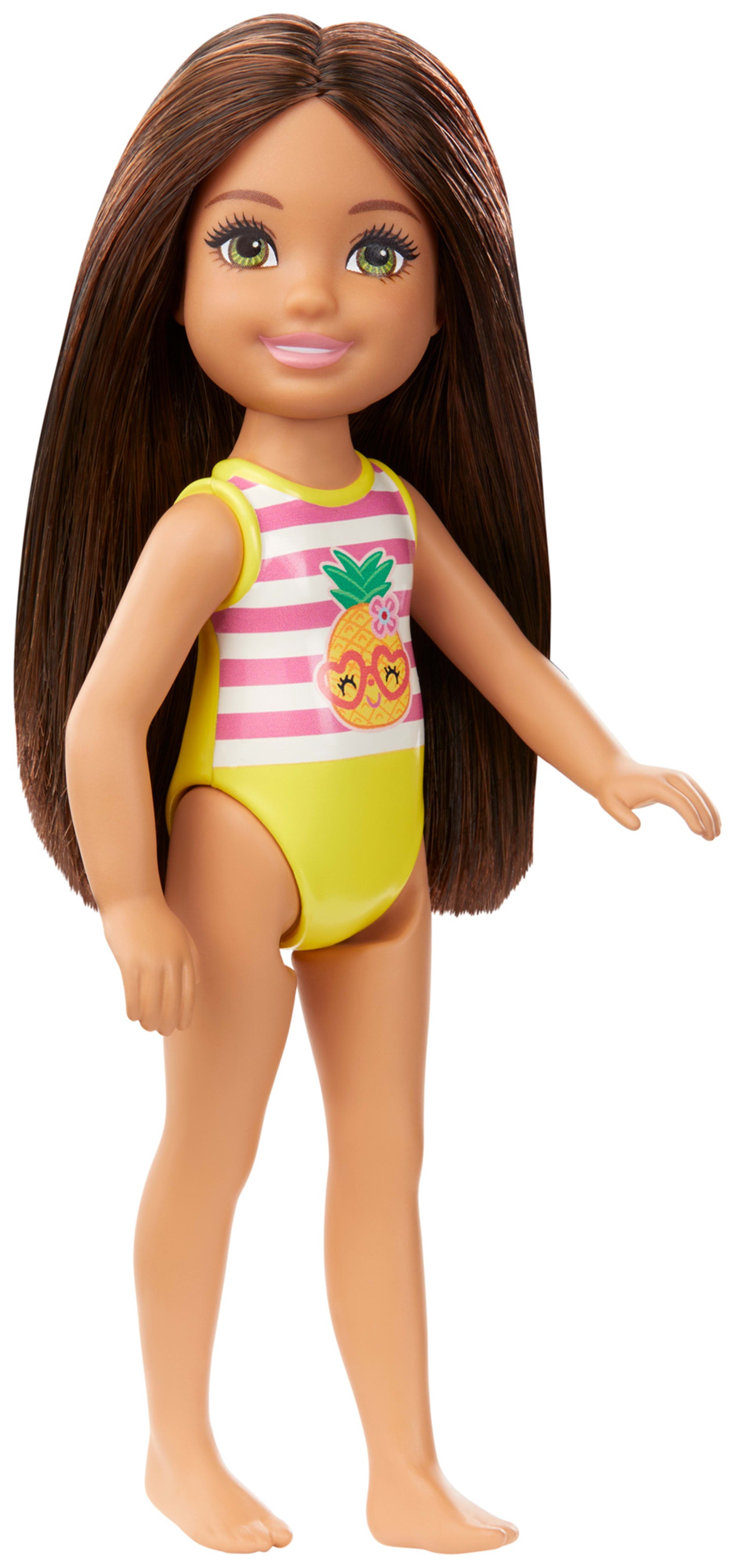 Bambola Chelsea Di Barbie Club Beach, 15 Cm