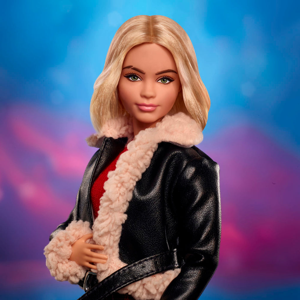 Ruby Sunday Barbie Doll, Dr. Who Collectible With Doll Stand & Certificate Of Authenticity