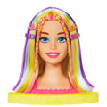Barbie-Ultra Chevelure-Tête À Coiffer Blonde Mèches Arc-En-Ciel