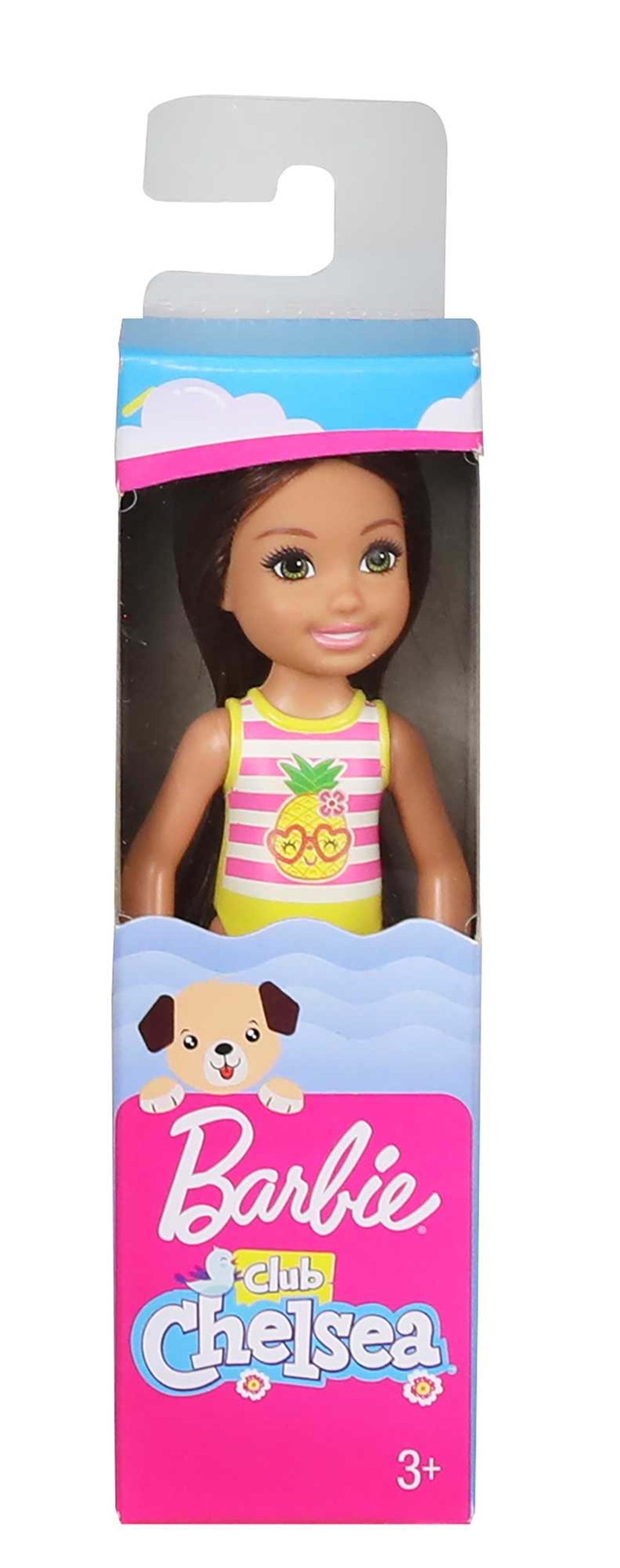 Bambola Chelsea Di Barbie Club Beach, 15 Cm