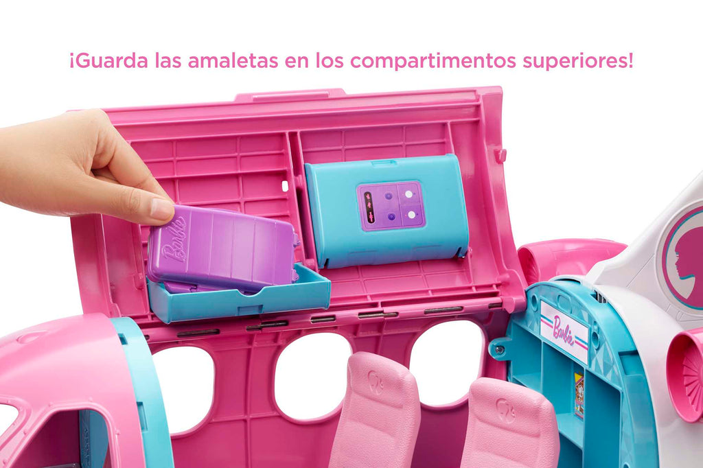 Muñeca y conjunto de juego Avión de los sueños de Dreamhouse Adventures de Barbie