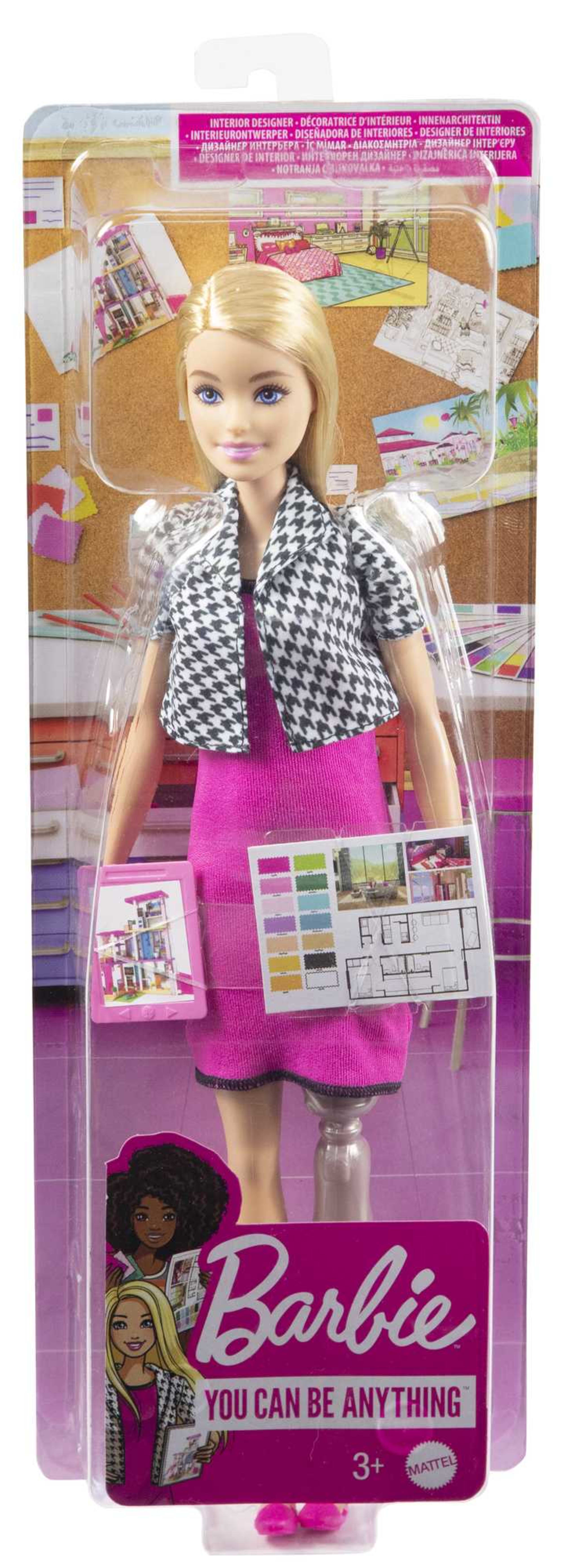 Barbie Career Doll & Accessories Wearing Professional Outfits (Styles May Vary)