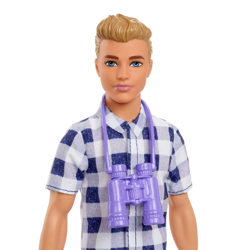 Barbie „Abenteuer Zu Zweit“ Ken Camping-Puppe Und Zubehör. Spielzeug Für Kinder Ab 3 Jahren