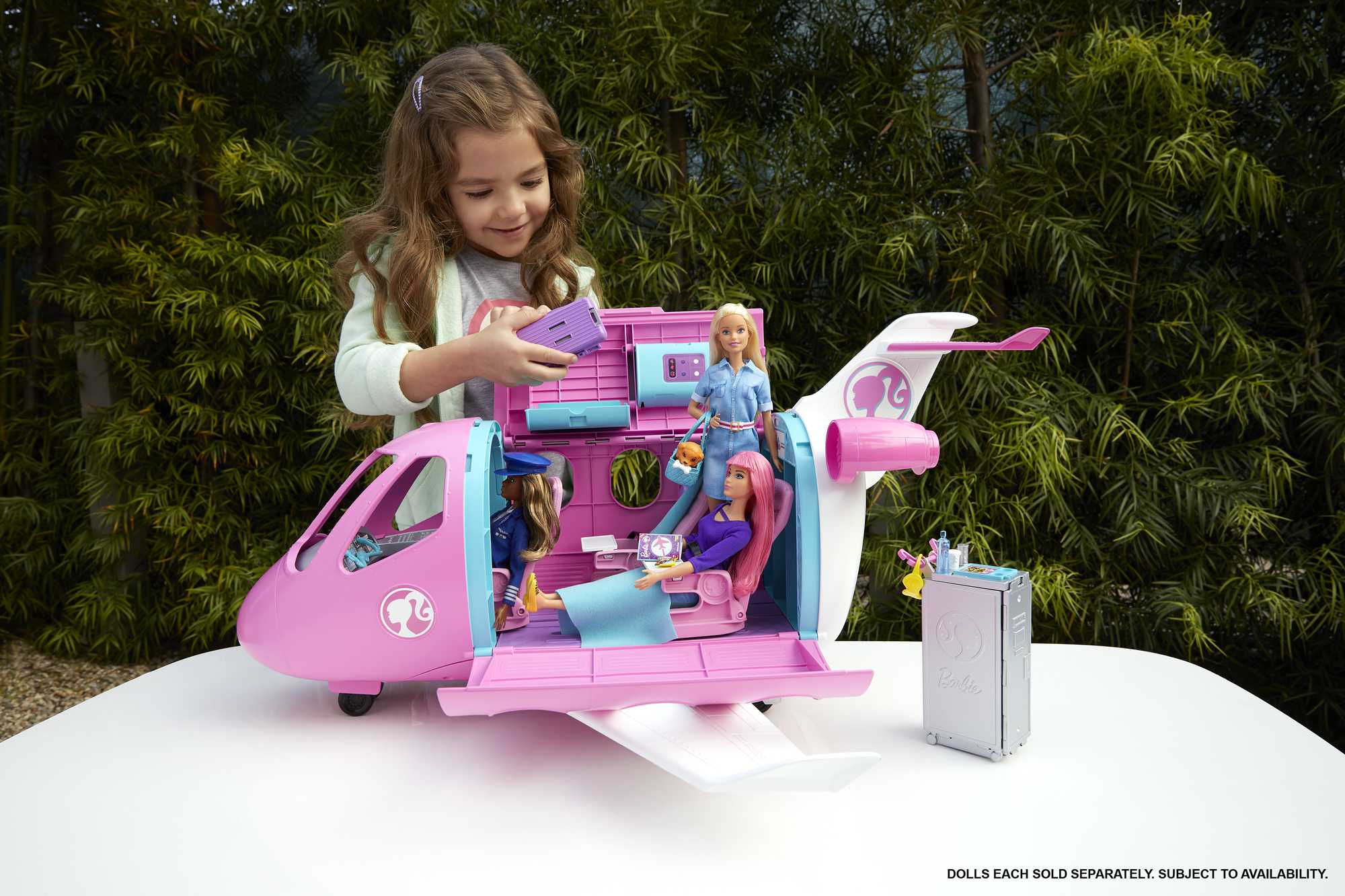 Barbie - L'Avion De Rêve De Barbie - Véhicule Poupée Mannequin - 3 Ans Et +