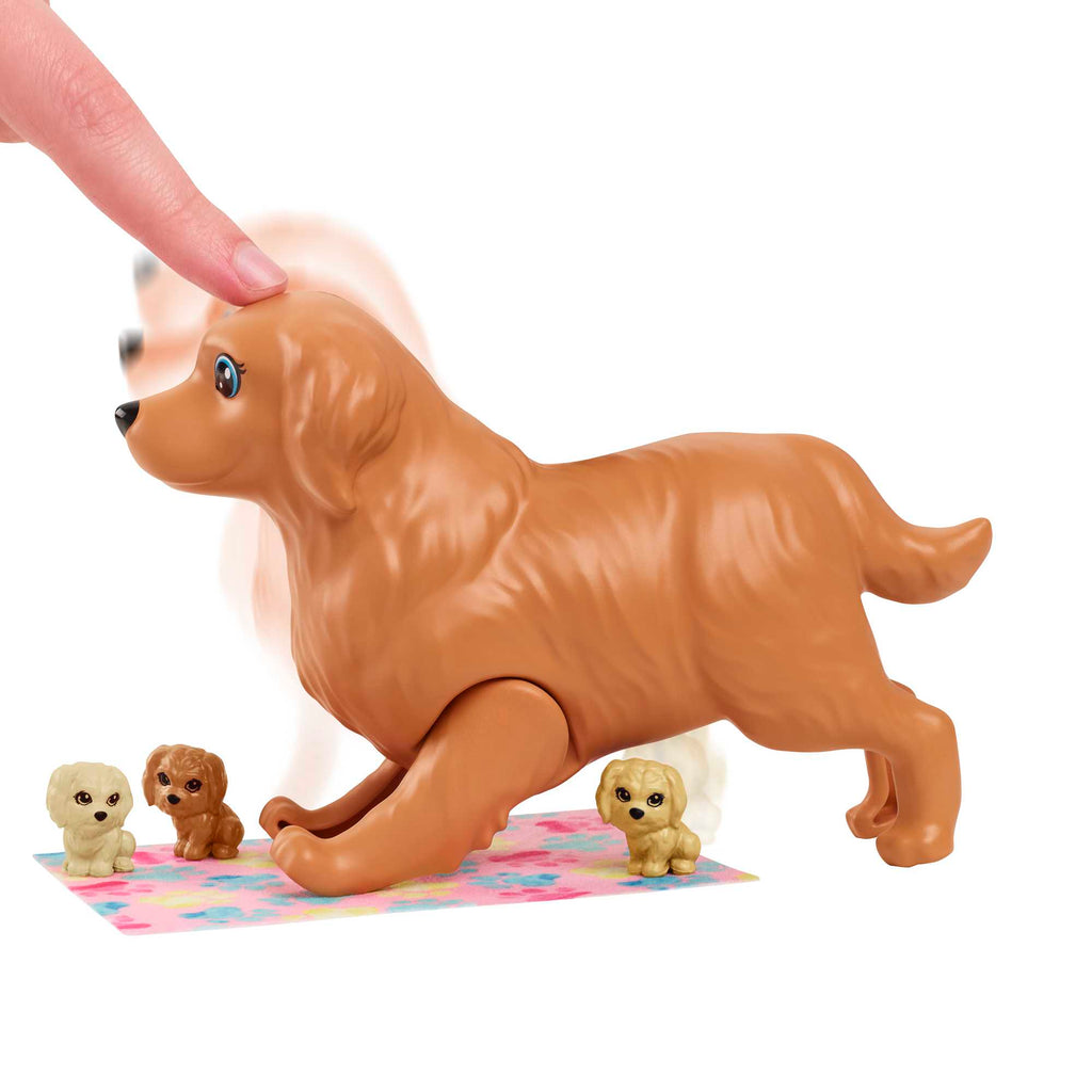 Barbie Narodziny piesków Lalka + zestaw do zabawy