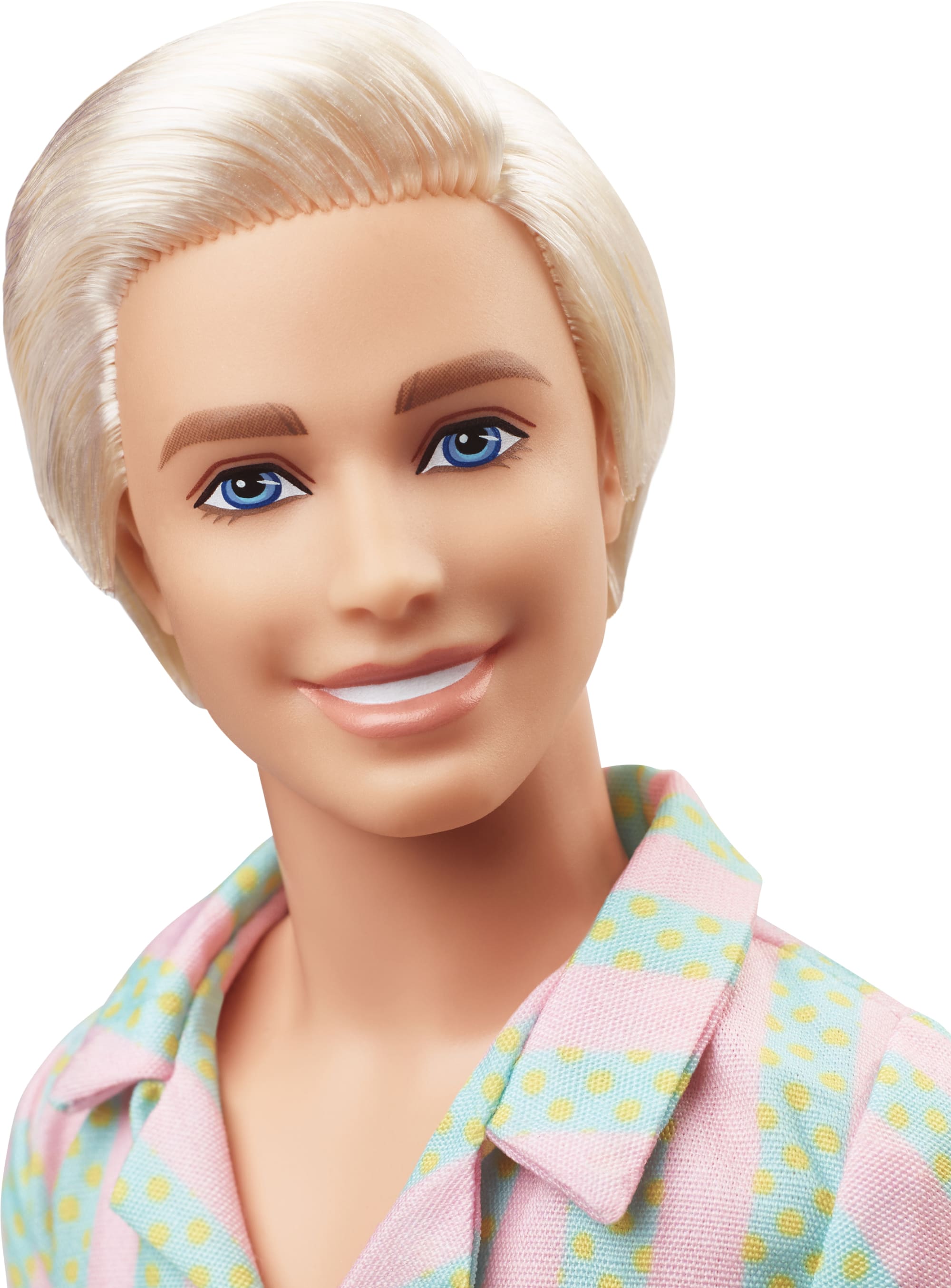 Barbie Le Film-Poupée Ken Avec Ensemble De Plage Rayé À Collectionner