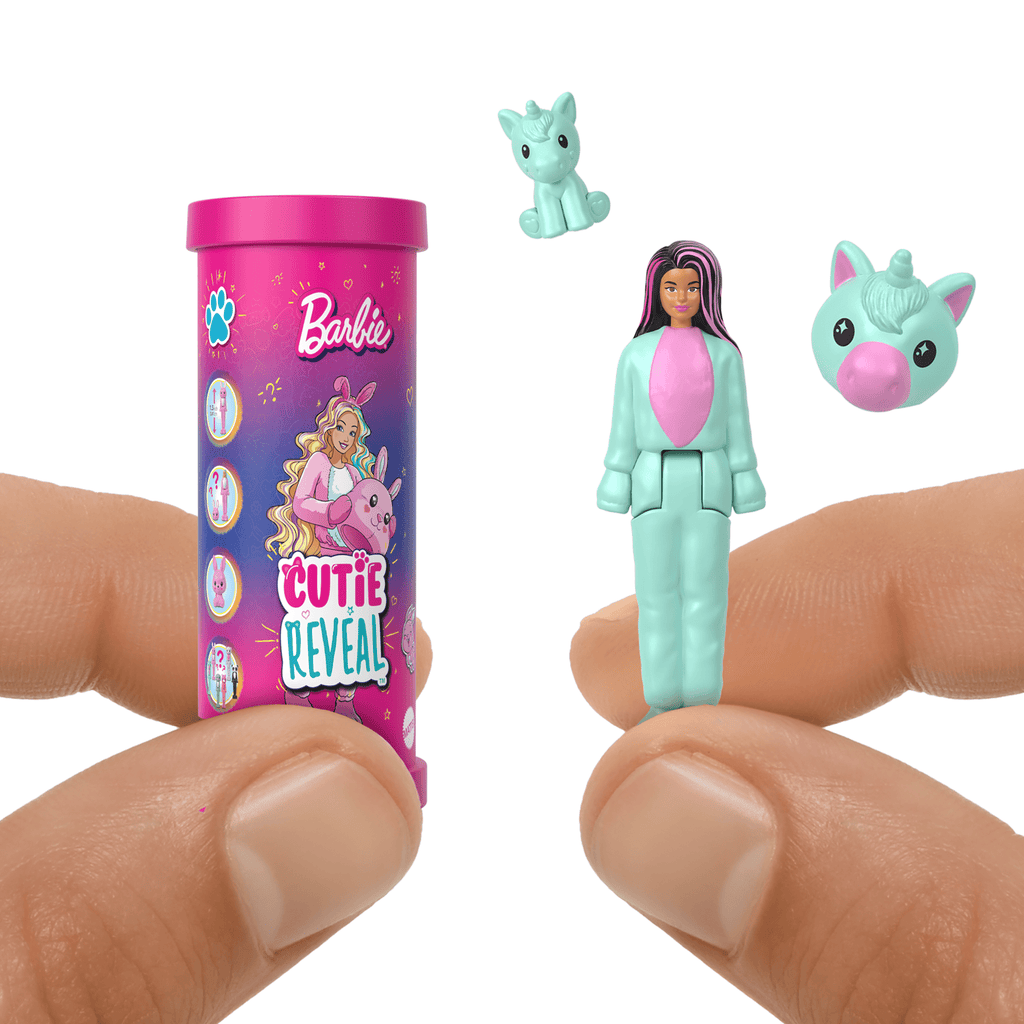 Barbie-Poupées Mini Barbieland - Assortiment Cutie Reveal 3,8 Cm
