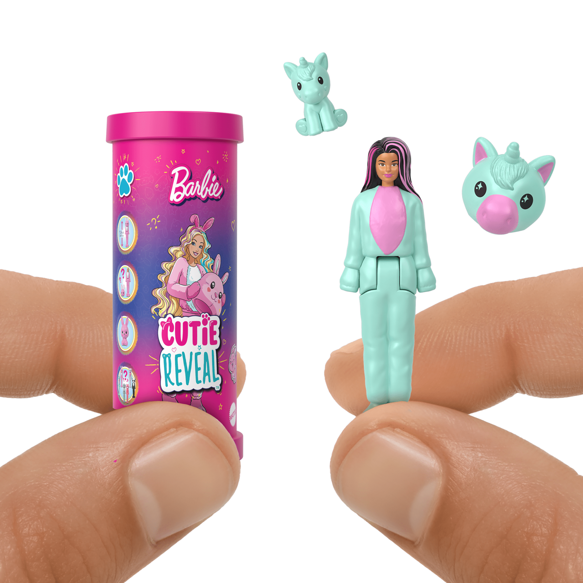 Barbie-Poupées Mini Barbieland - Assortiment Cutie Reveal 3,8 Cm