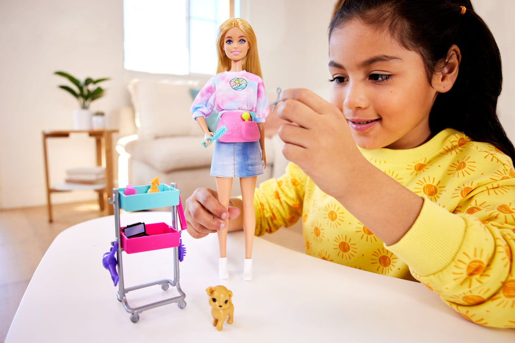 Barbie - Coffret Barbie Styliste Pour La Télévision - Poupée Mannequin - 3 Ans Et +