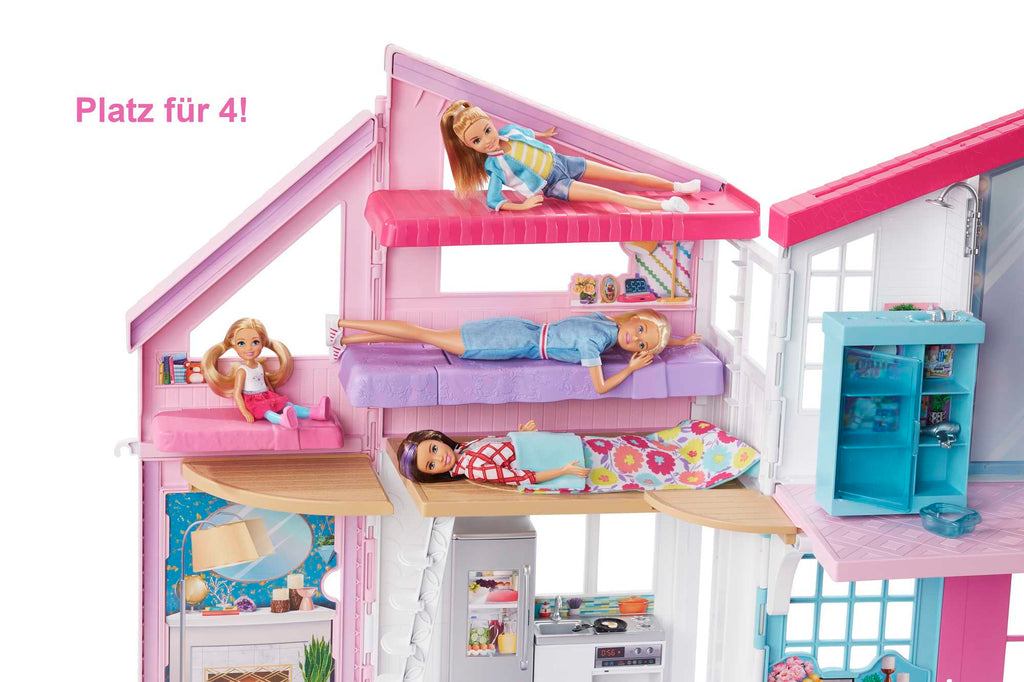 Barbie Malibu Haus, Puppenhaus, Barbie Stadthaus Mit Zubehör
