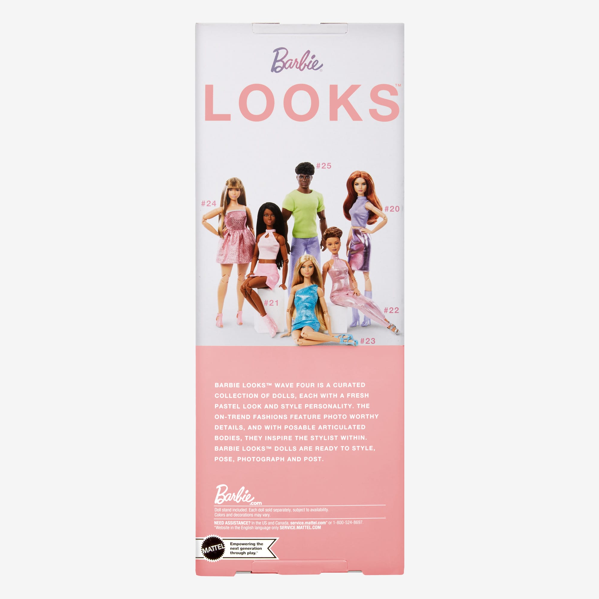 Barbie-Looks-Poupée De Collection N° 22, Coupe Garçonne Et Combinaison