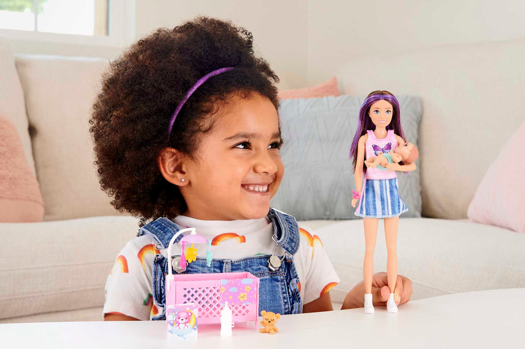 Barbie-Skipper Baby-Sitter-Coffret Poupée Et Accessoires
