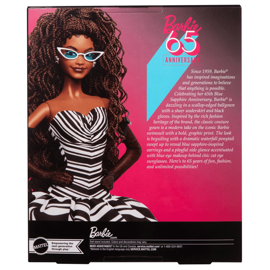 Barbie-Signature 65ème Anniversaire-Poupée de collection brune