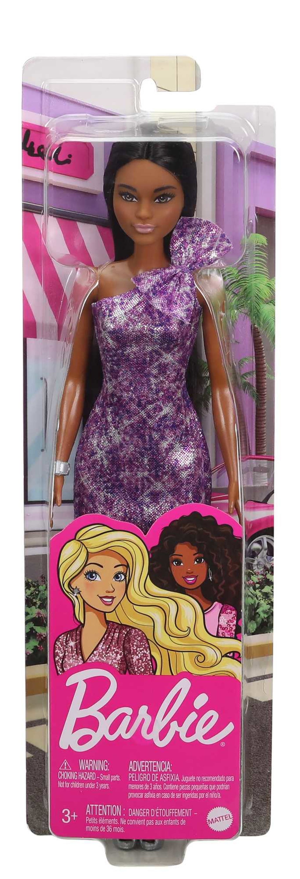 Barbie Glitz Bambole Con Abiti, Scarpe E Braccialetto Scintillanti