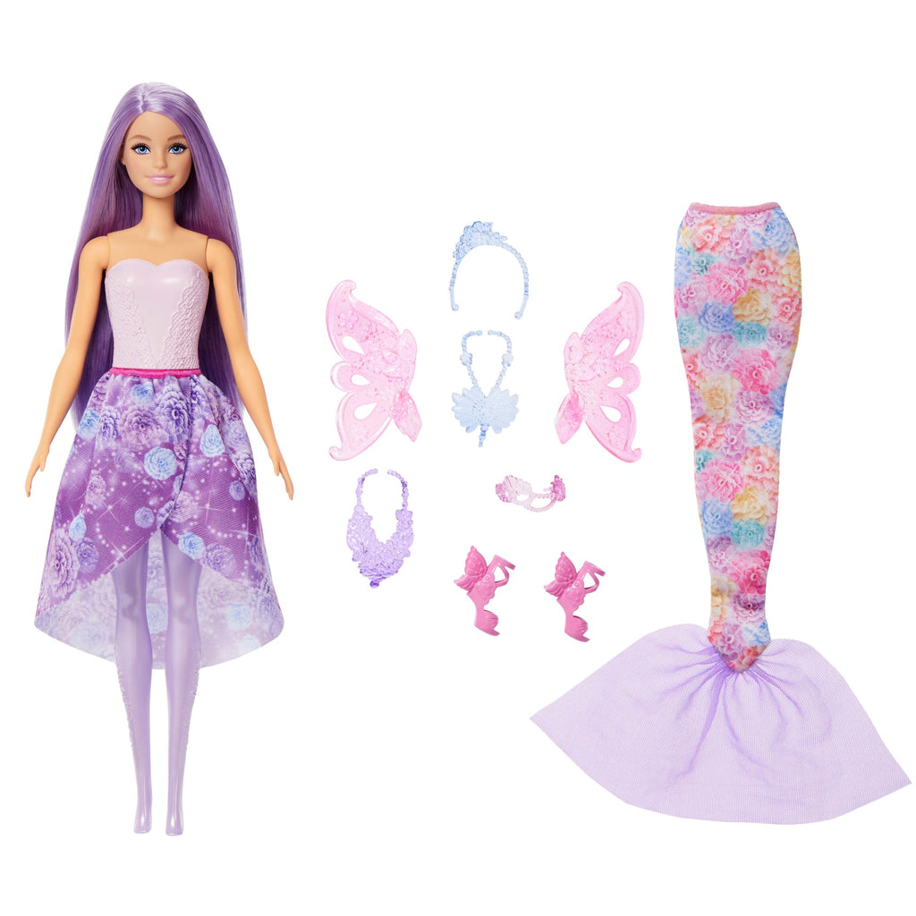 Barbie-Poupée Barbie Féerique-Coffret Avec Accessoires