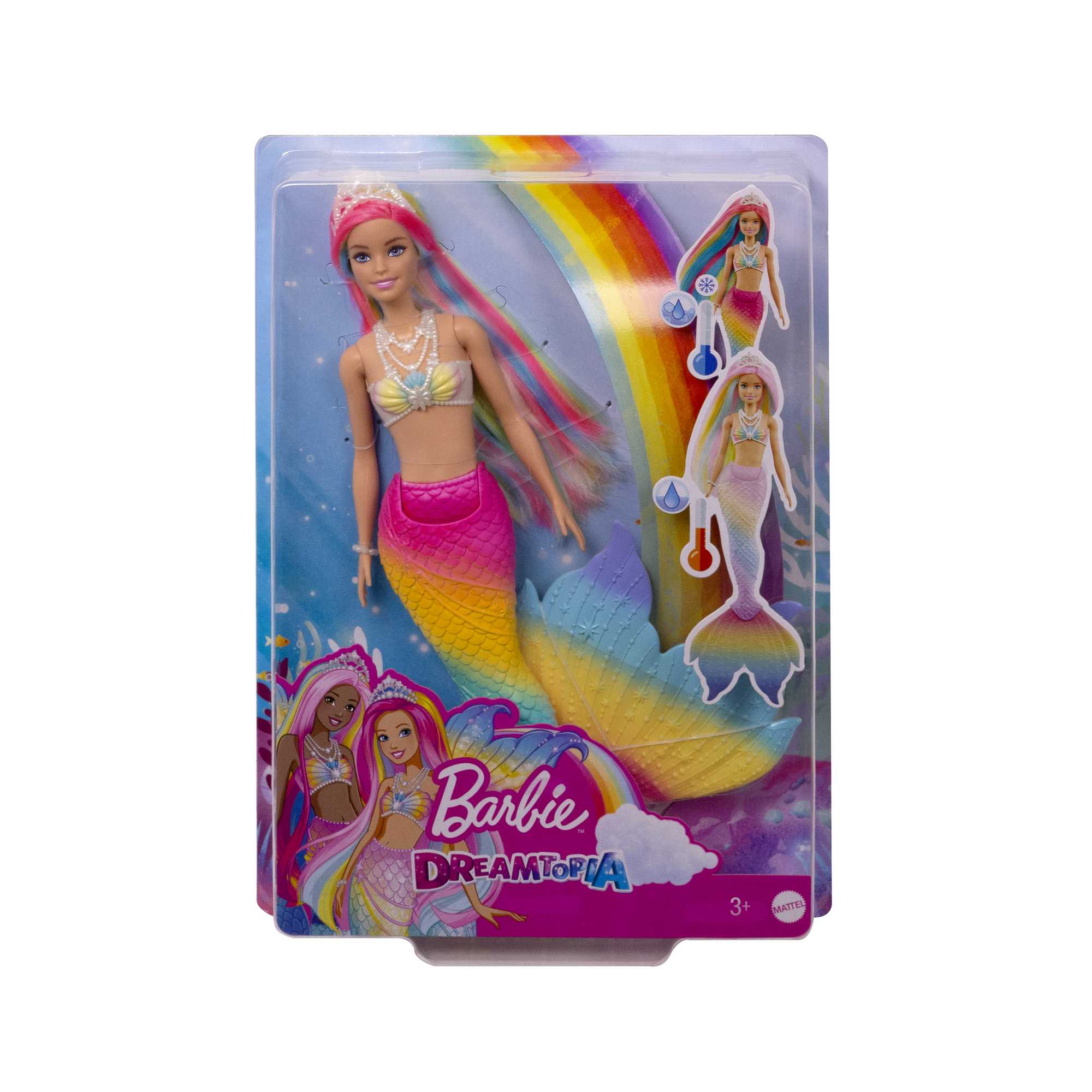 Barbie – Sirène Magique Arc-En-Ciel