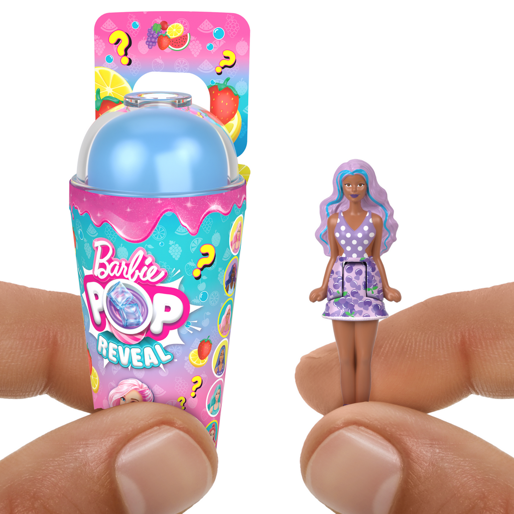 Barbie - Poupées Mini Barbieland - Assortiment Pop Reveal 3,8 Cm
