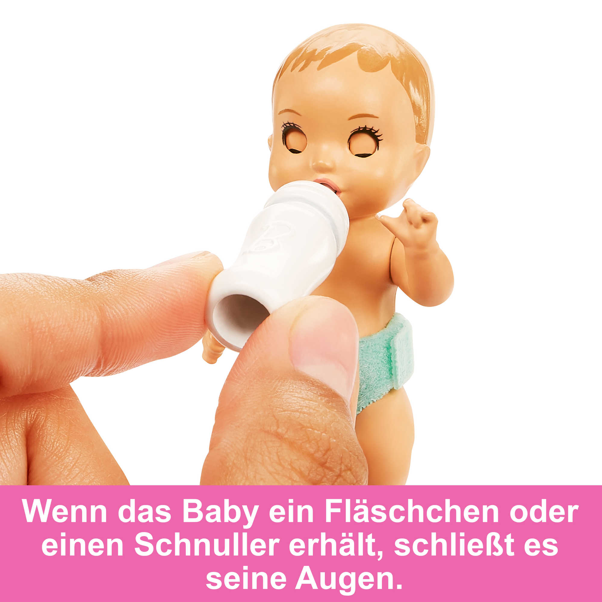 Barbie-Puppen Und Zubehörteile, Skipper Babysitter-Spielset Mit Gitterbett