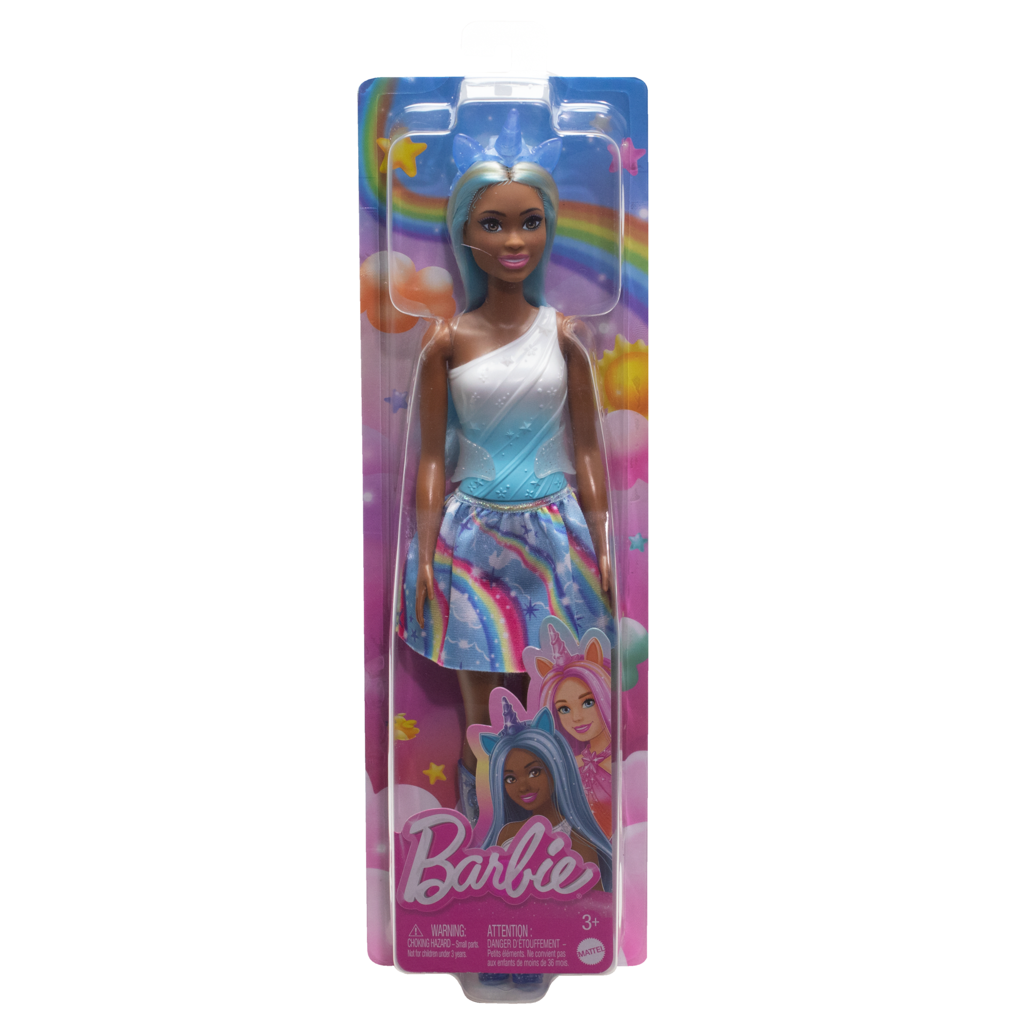 Barbie Unicorno, Bambole Con Capelli Fantasia, Outfit Sfumato E Accessori A Tema Unicorno
