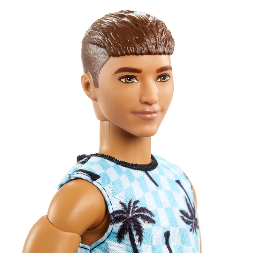Barbie - Barbie Ken Fashionistas 195 Avec Fauteuil Roulant Et Rampe - Coffret Poupée Mannequin - 3 Ans Et +