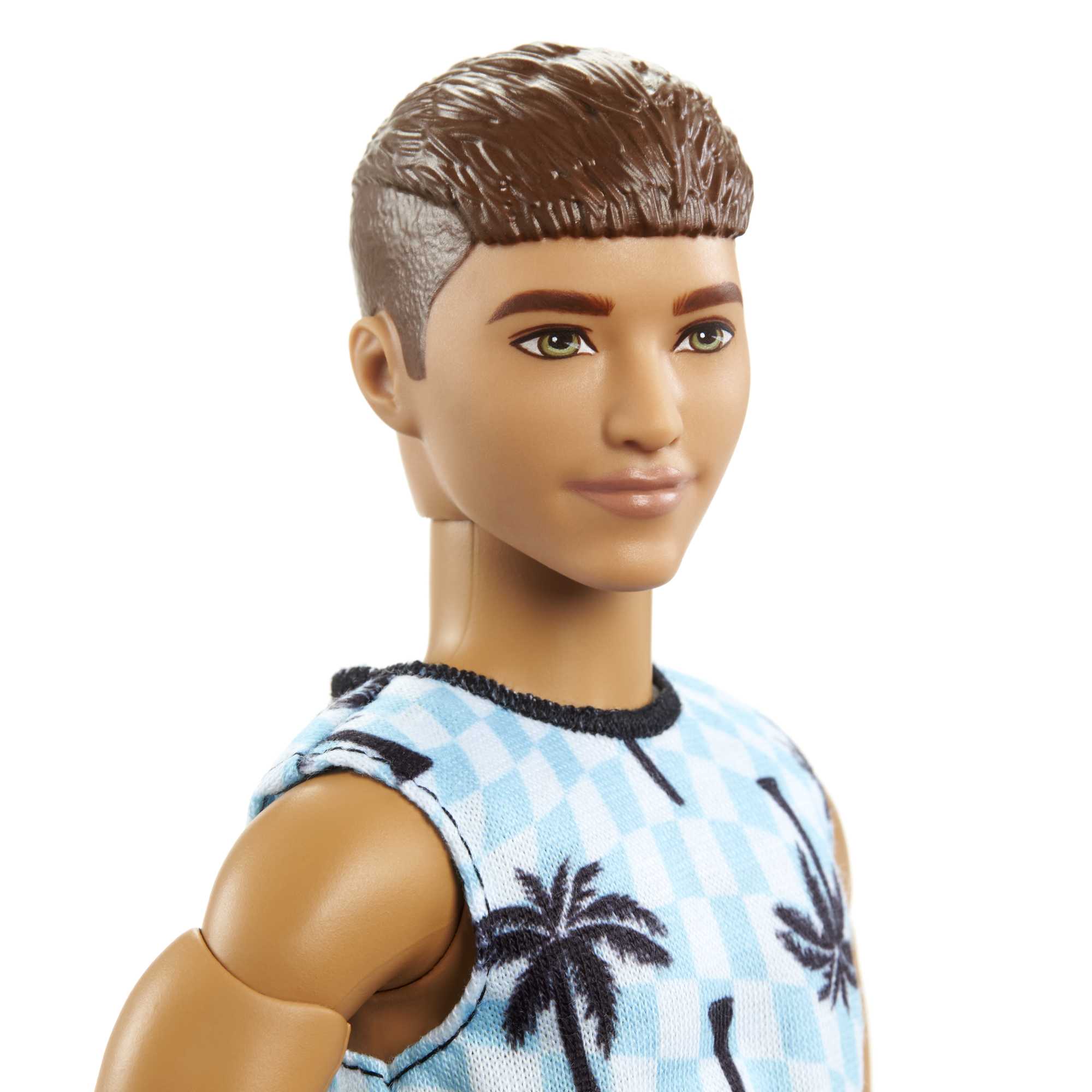 Barbie - Barbie Ken Fashionistas 195 Avec Fauteuil Roulant Et Rampe - Coffret Poupée Mannequin - 3 Ans Et +