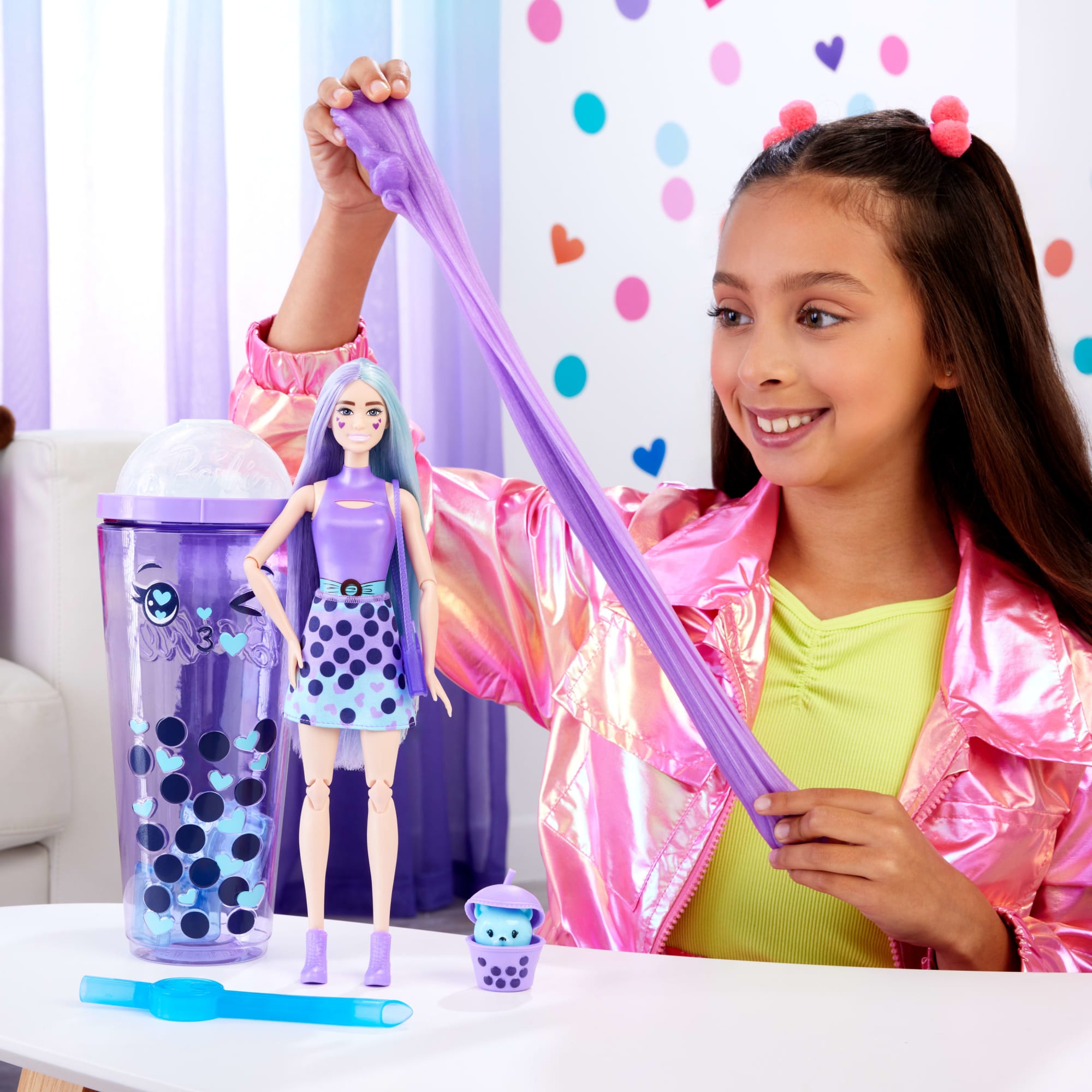 Barbie Pop Reveal Serie Bubble Tea, Bambola E Accessori, Set Con Bambola Taro Milk Profumata Alla Moda