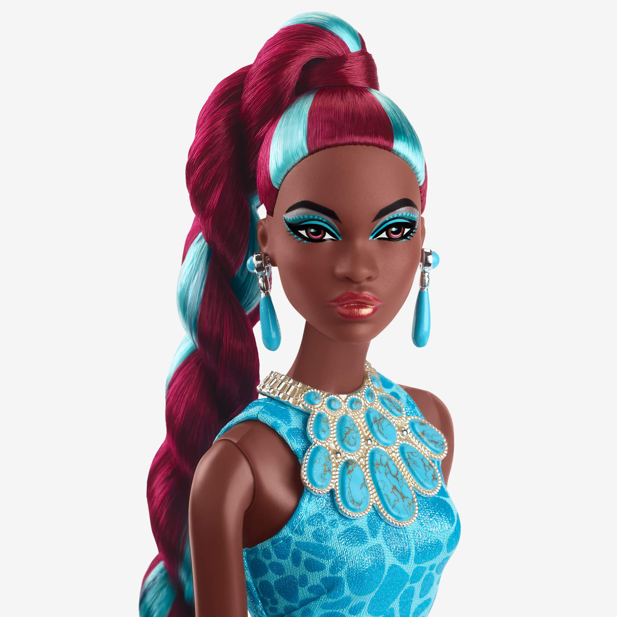 Poupée Barbie Collection Pierres Précieuses Turquoise