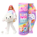 Barbie Cutie Reveal Poupée Barbie et accessoires, costume agneau en peluche