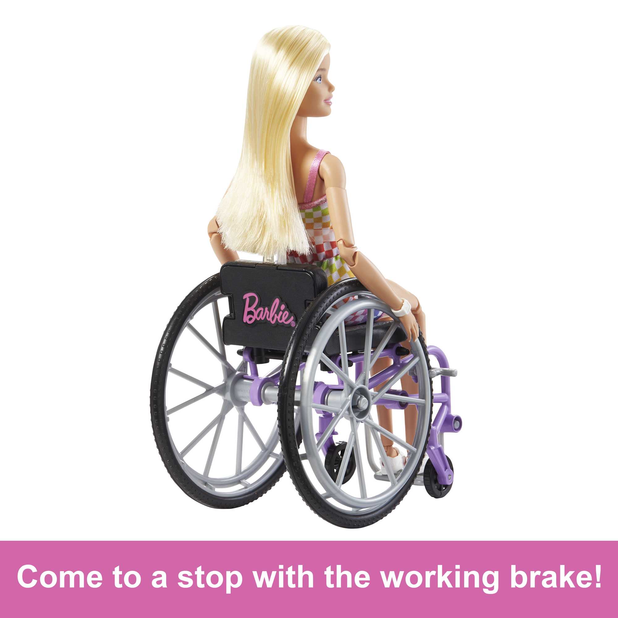 Barbie Wheelchair Doll Blonde