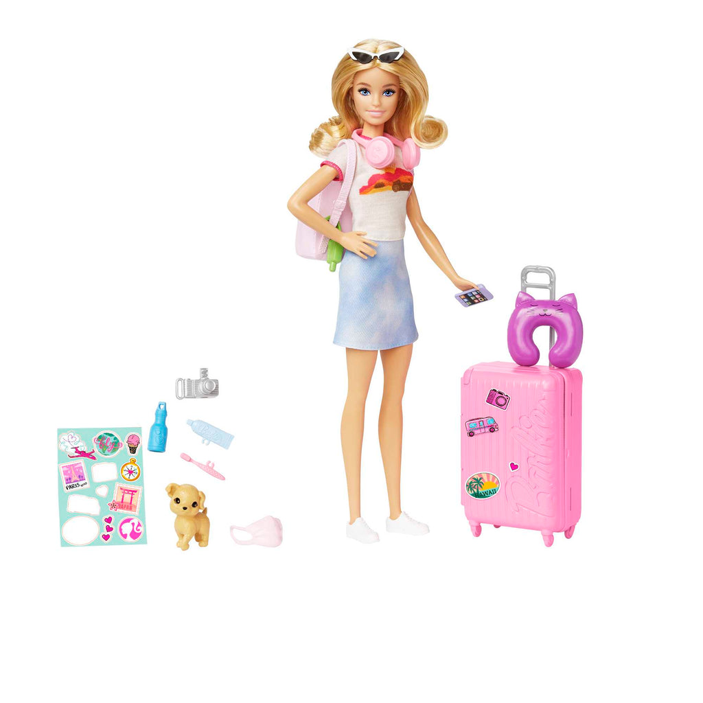Barbie Bebek Ve Aksesuarları, Yavru Köpeğiyle Seyahat Seti
