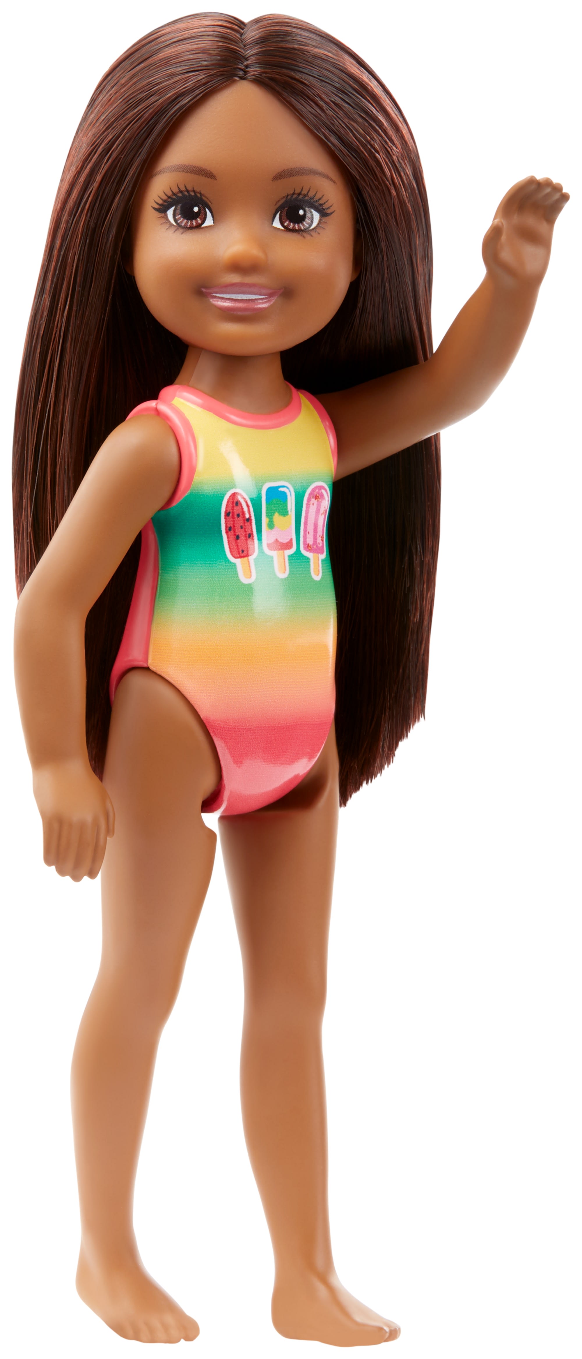 Bambola Chelsea Di Barbie Club Beach, 15 Cm