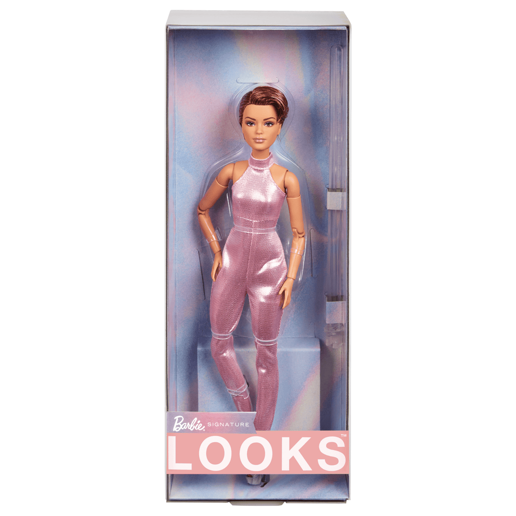 Barbie-Looks-Poupée De Collection N° 22, Coupe Garçonne Et Combinaison