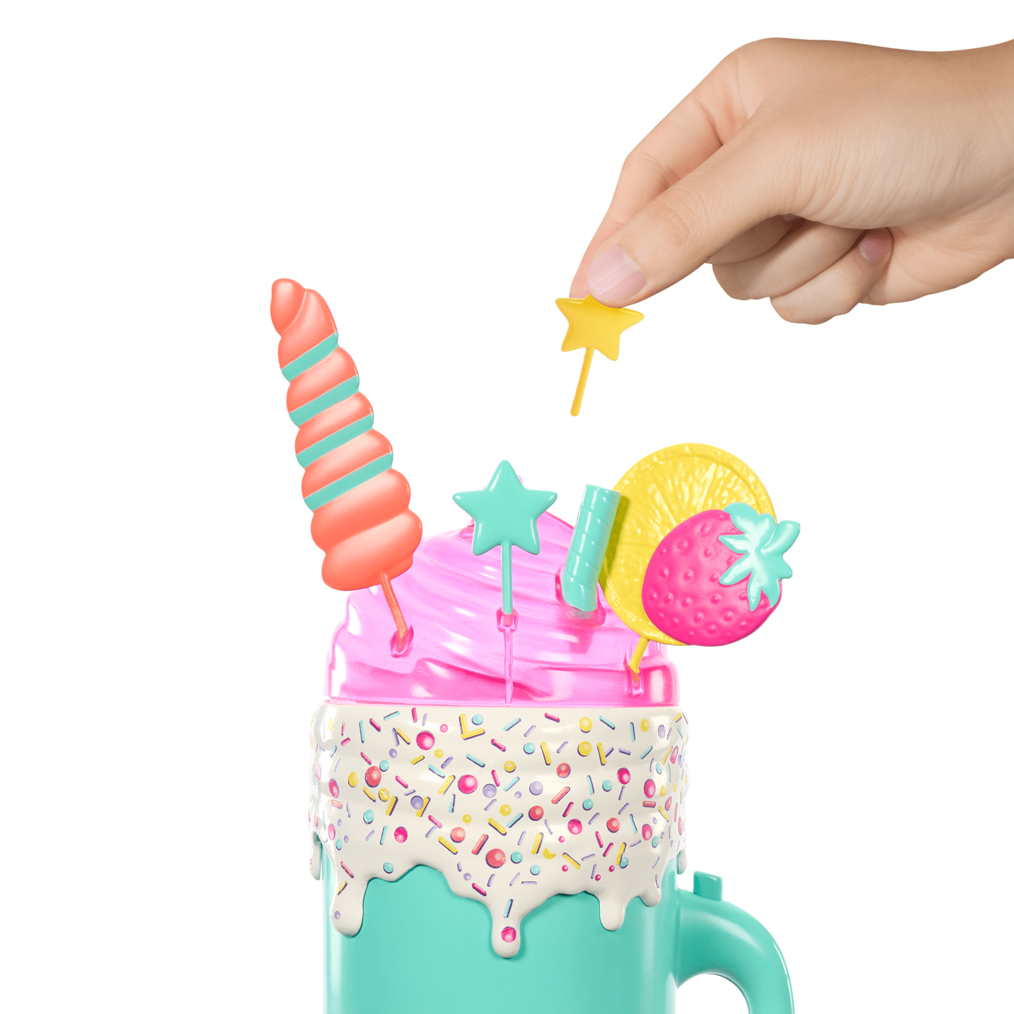 Kokulu Bebek Ve Yumuşacık Kokulu Evcil Hayvan Gibi 15'Ten Fazla Sürpriz Içeren Barbie Pop Reveal Sürprizli Bardak Oyun Seti