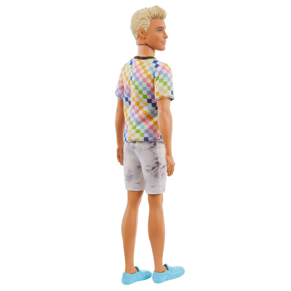 Barbie Ken Fashionistas Puppe Im Karierten T-Shirt