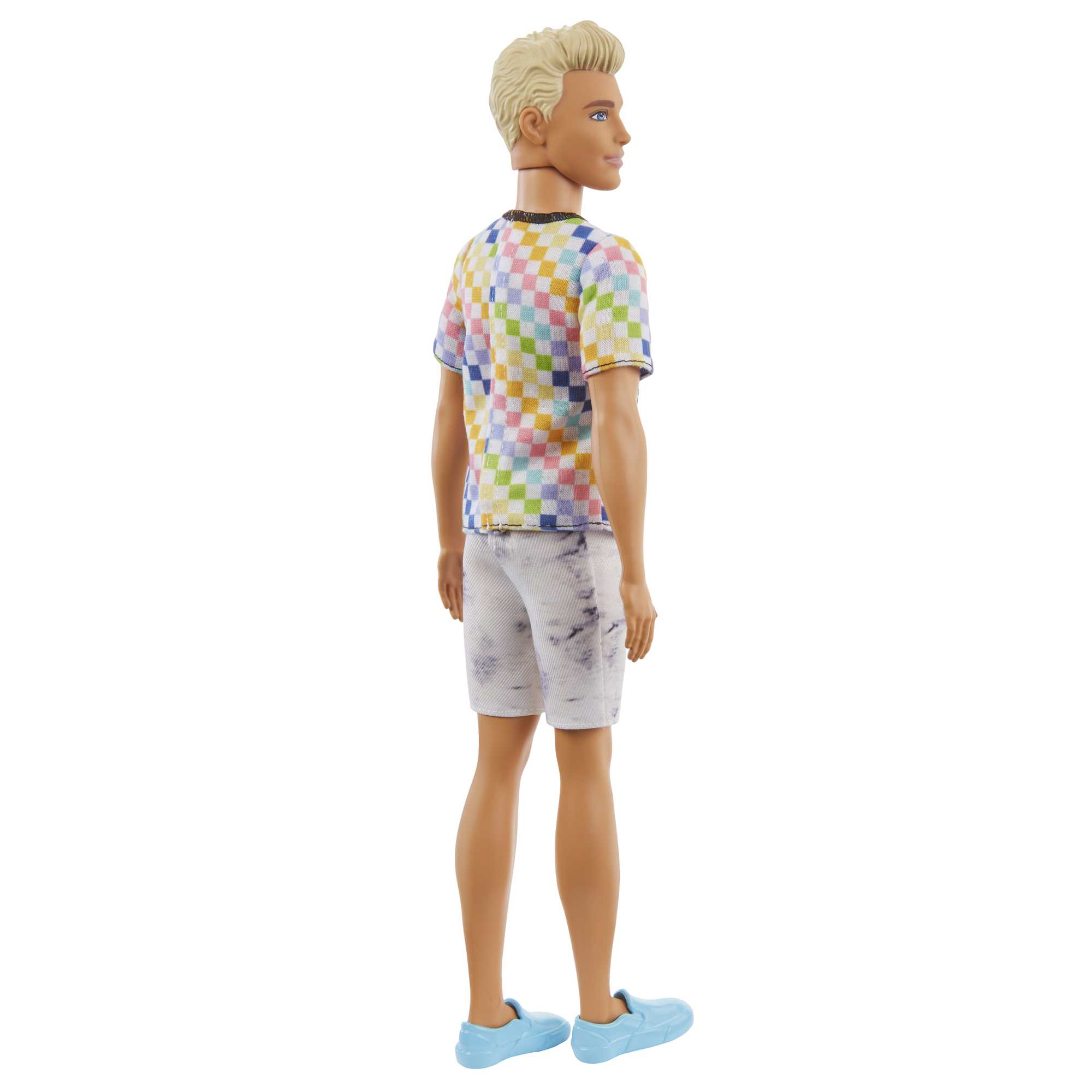 Barbie Ken Fashionistas Puppe Im Karierten T-Shirt