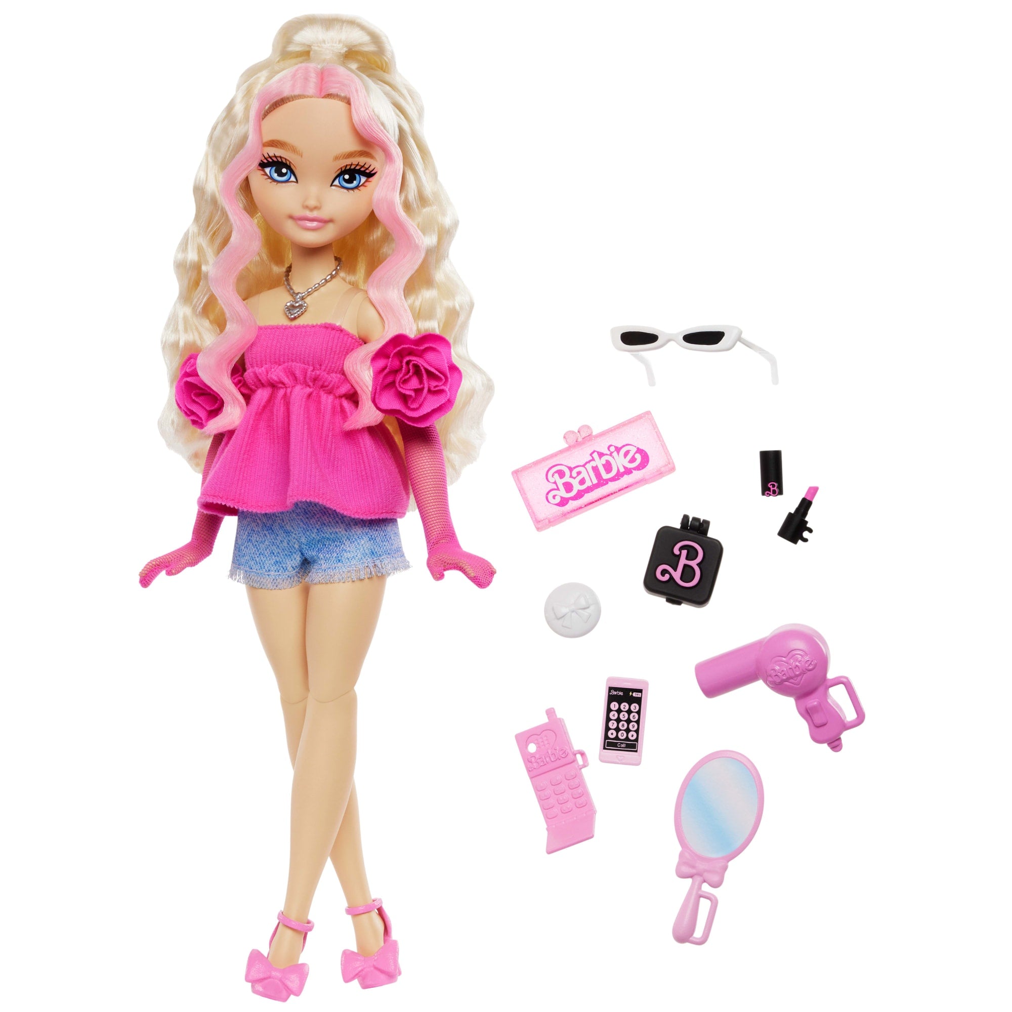 Barbie-Équipe De Rêve « Malibu »-Poupée Et 8 Accessoires