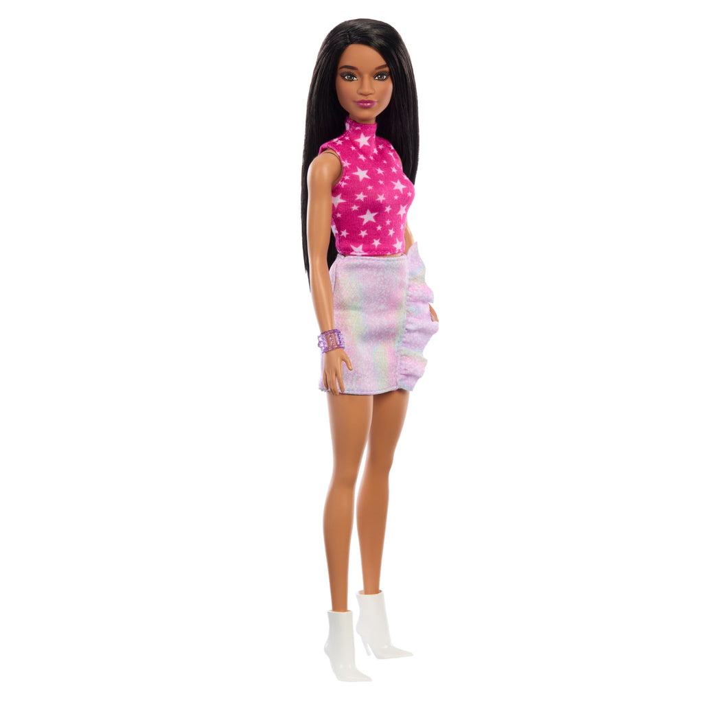 Barbie-Barbie Fashionistas- Poupée Cheveux Noirs 65Ème Anniversaire