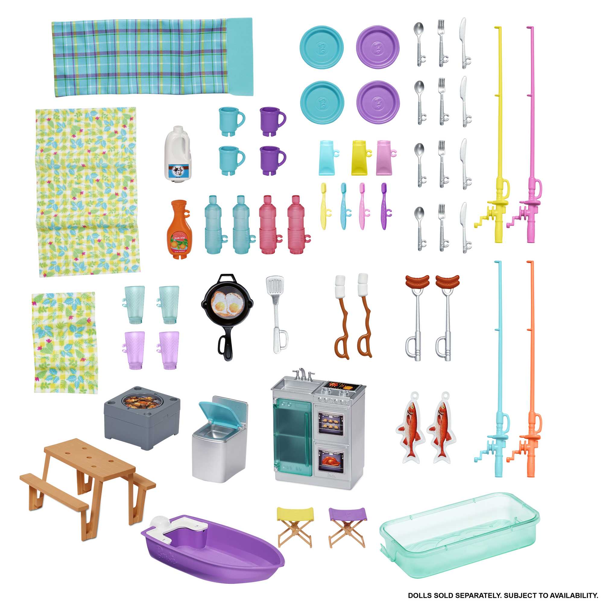Barbie - Camping-Car De Rêve 3-En-1 - Véhicule Pour Poupée Mannequin - 3 Ans Et +