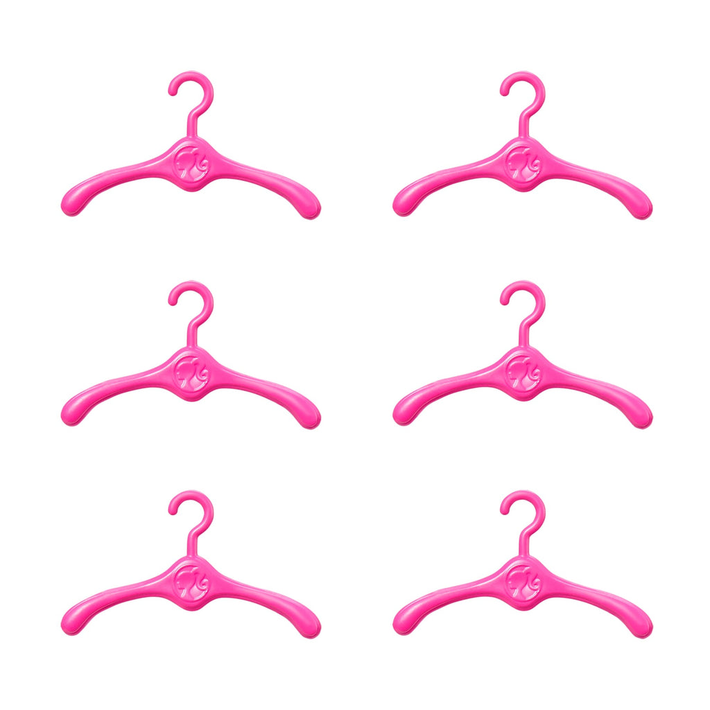 Armadio Moda Fashion Di Barbie Fashionistas Accessorio Con 6 Grucce, Dai 3 Anni in Su