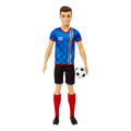 Ken Fußballspieler-Puppe, Kurze Haare, Trikot Mit Der Nummer 10, Fußball, Stollenschuhe, Stutzen, Für Kinder Ab 3 Jahre