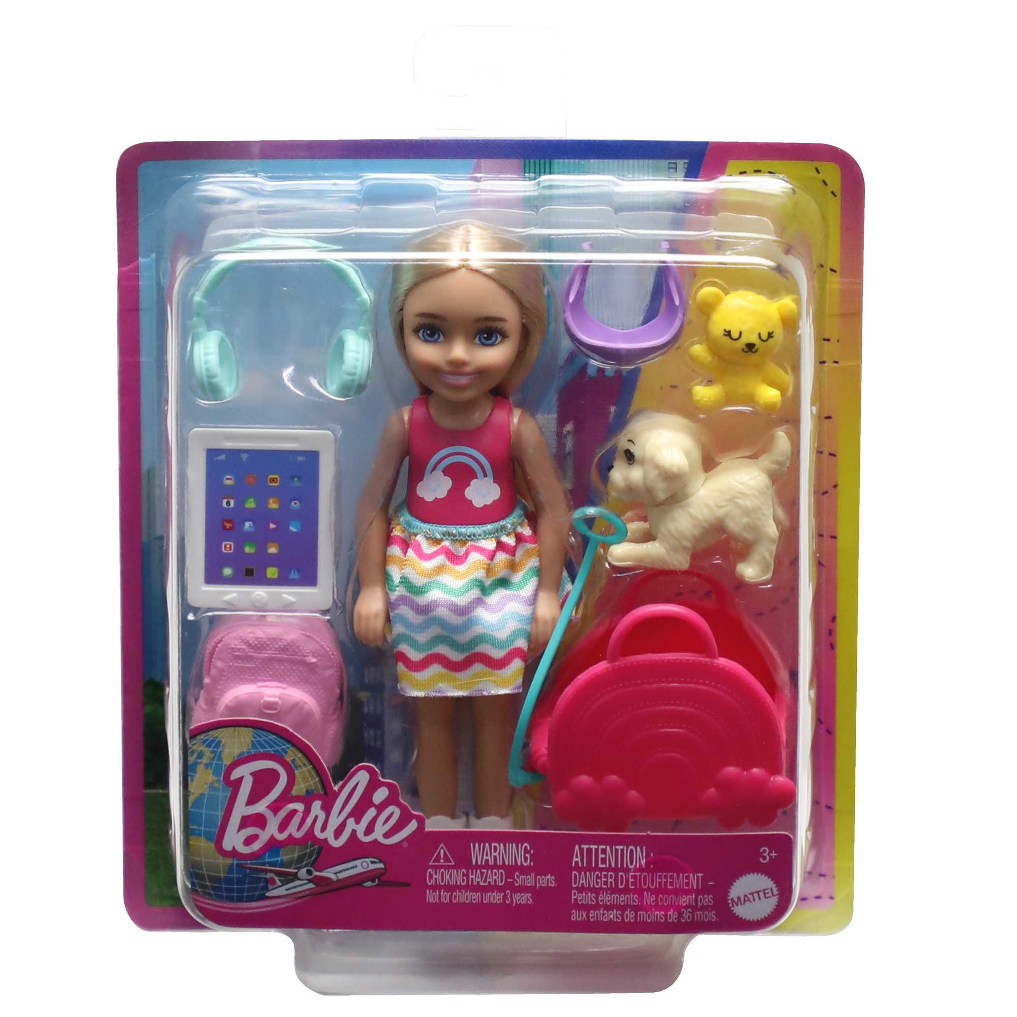 Barbie Oyuncakları, Chelsea Bebek Ve Aksesuarları, Yavru Köpeğiyle Seyahat Seti