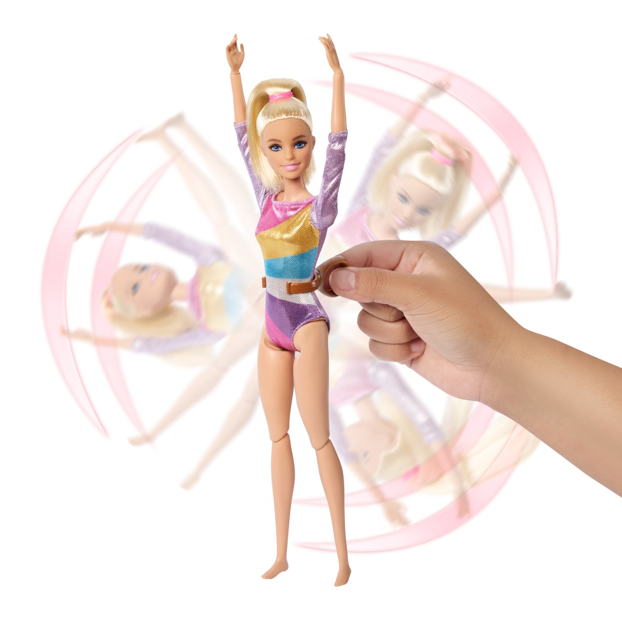 Barbie-Gymnastique-Coffret Avec Poupée Et Plus De 10 Accessoires