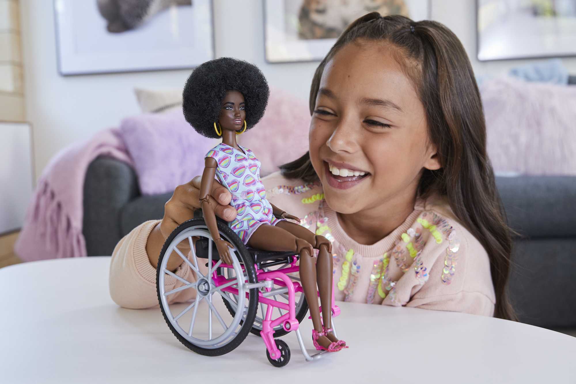 Barbie Doll with Wheelchair and Ramp, Barbie Fashionistas