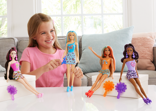 Barbie - Assortiment Poupées Color Reveal Arc-En-Ciel - Poupée Mannequin - 3 Ans Et +