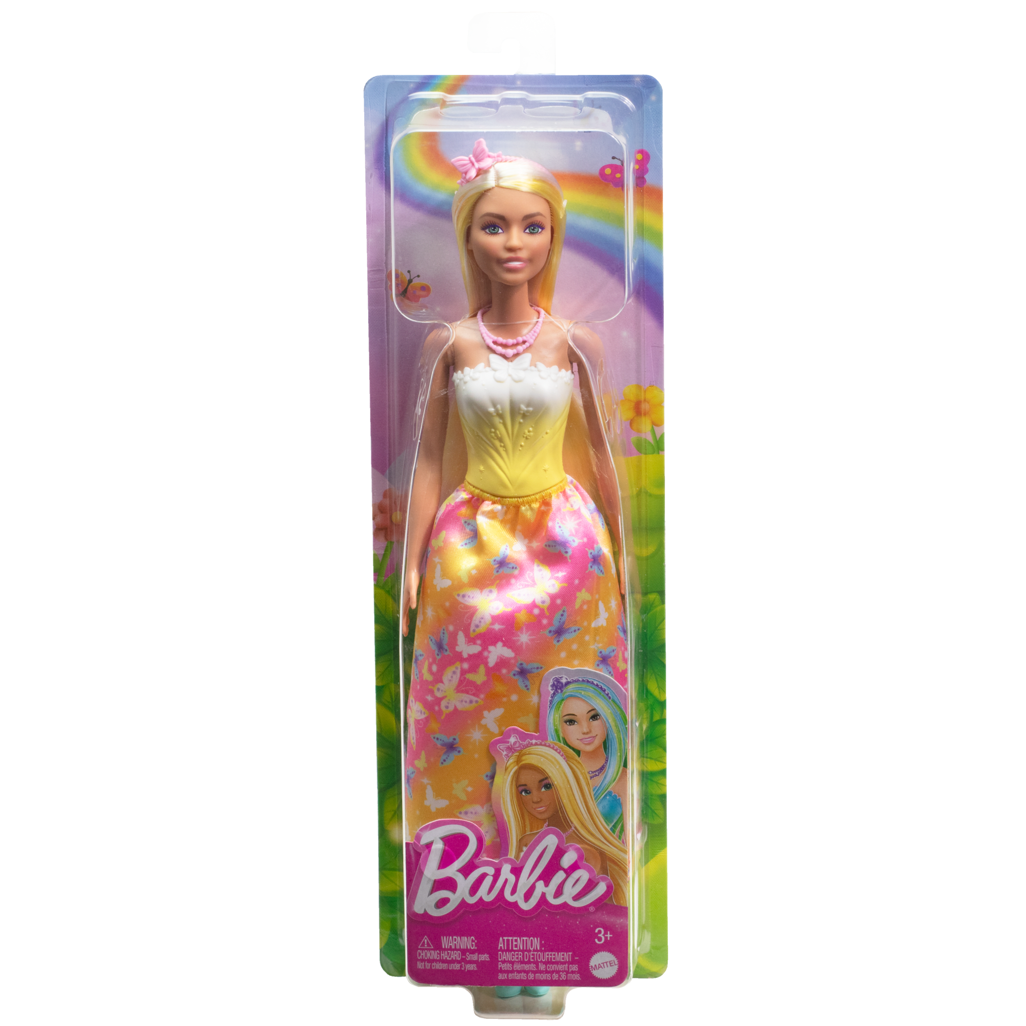 Barbie Νέα Πριγκίπισσα - Πορτοκαλί Ανταύγιες
