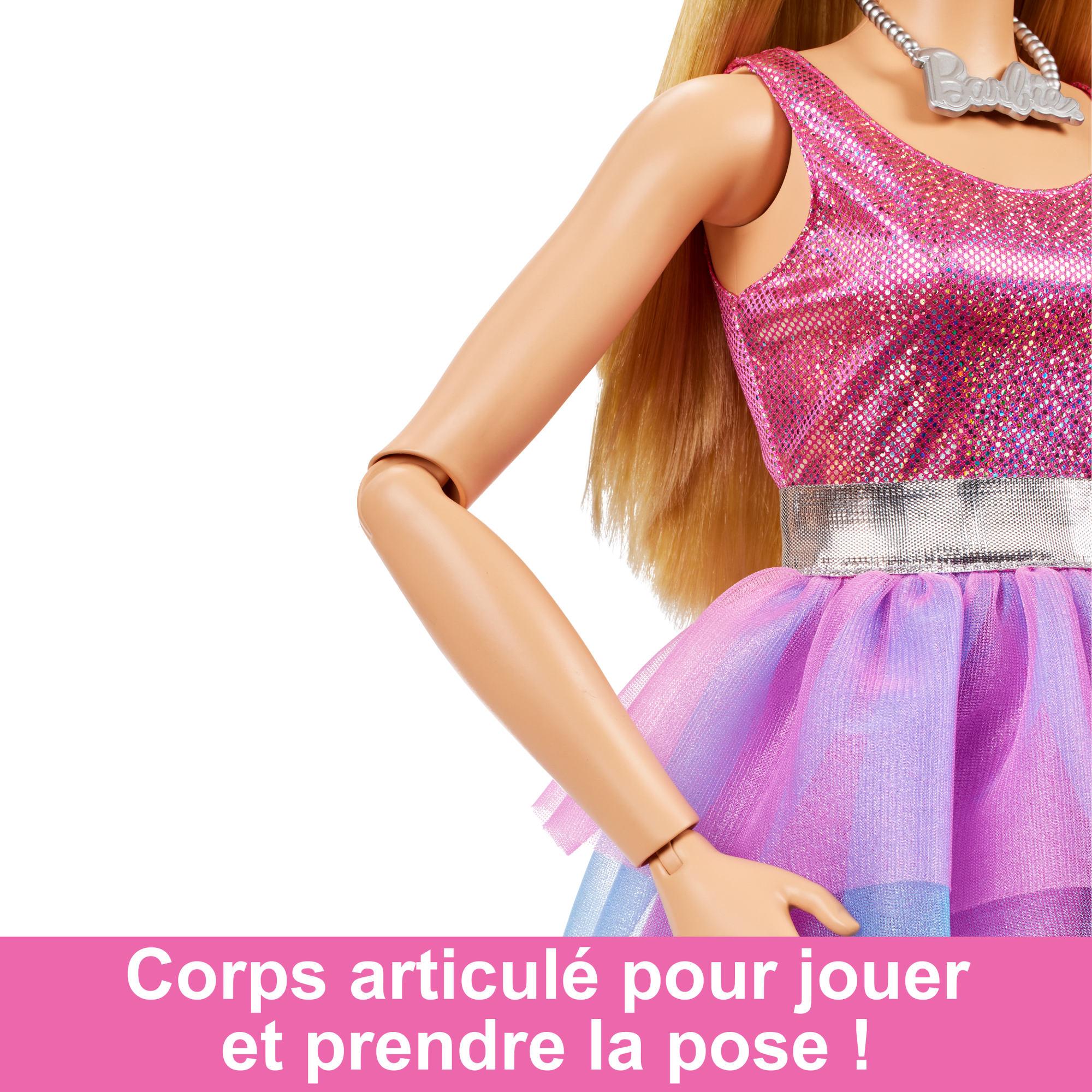 Barbie - Poupée Barbie 71Cm - Poupée Mannequin - 3 Ans Et +