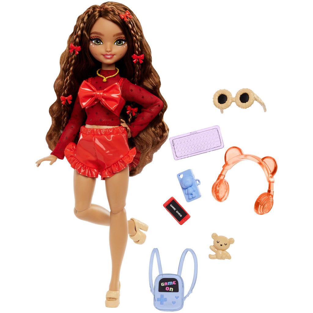 Barbie Rüya Arkadaşlar Teresa Bebek Ve Video Oyunu Temalı 10 Parça Aksesuar
