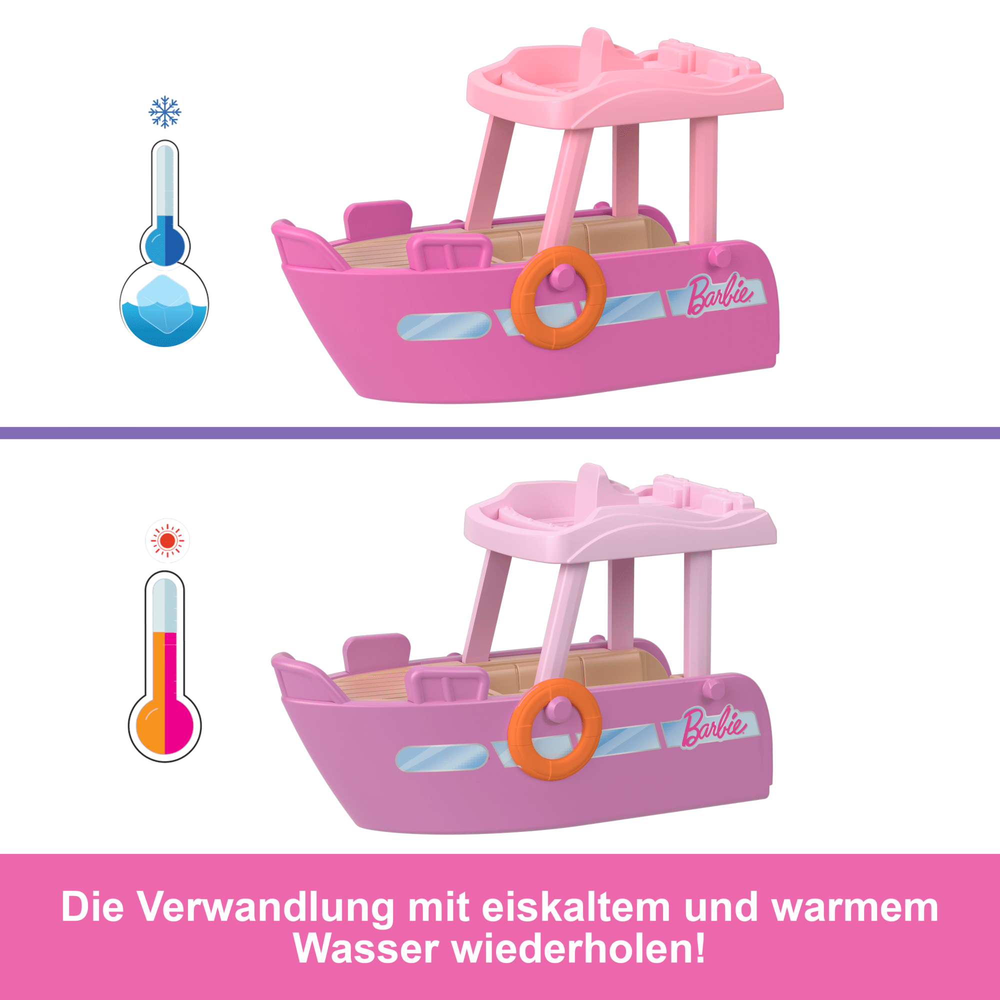 Barbie Mini BarbieLand Puppe und Traumboot