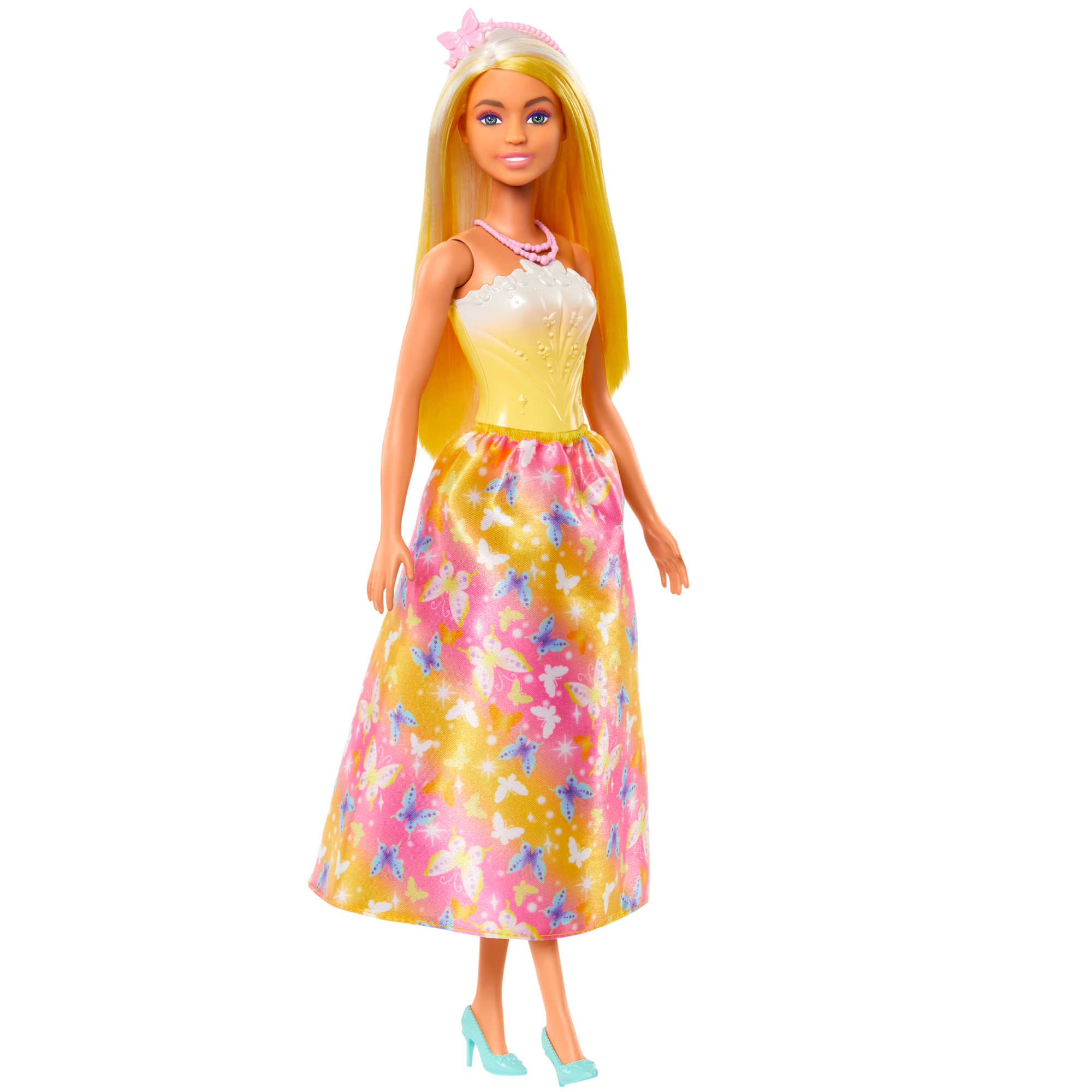 Barbie Νέα Πριγκίπισσα - Πορτοκαλί Ανταύγιες