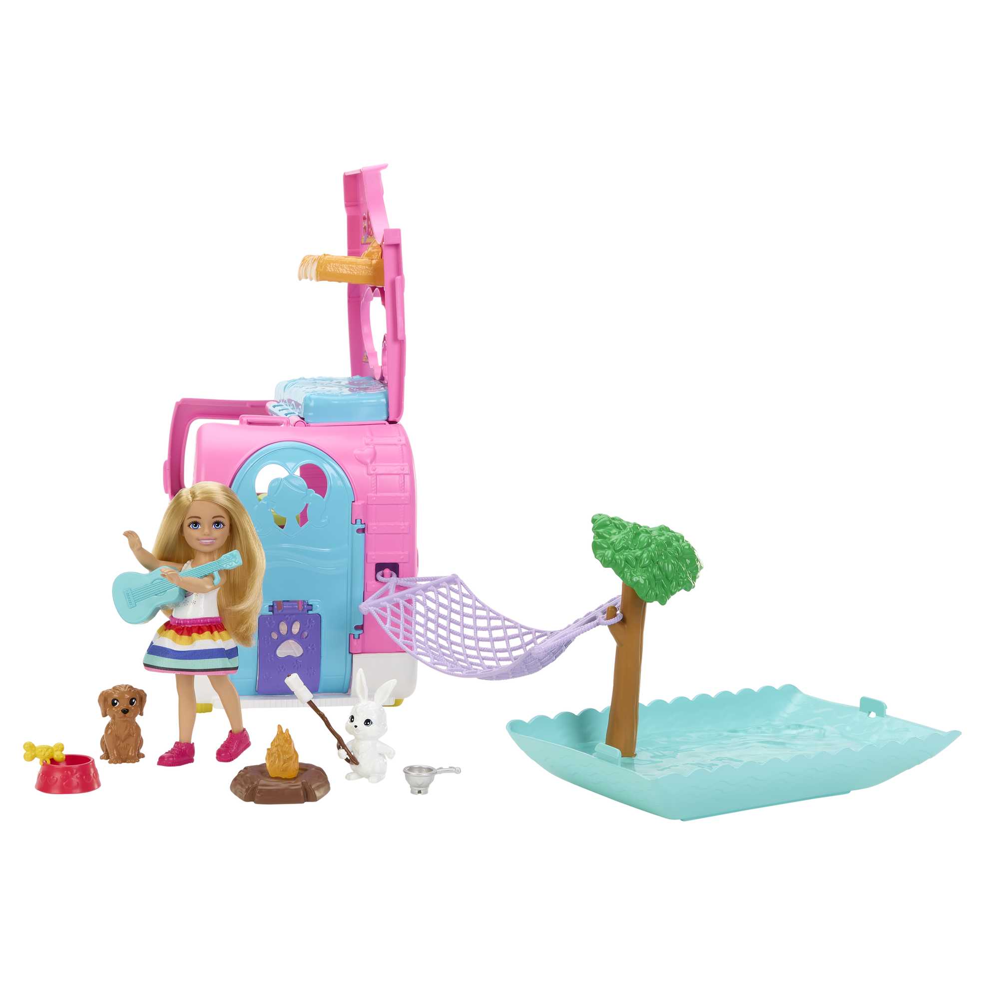 Barbie Chelsea Con Furgoneta Camper